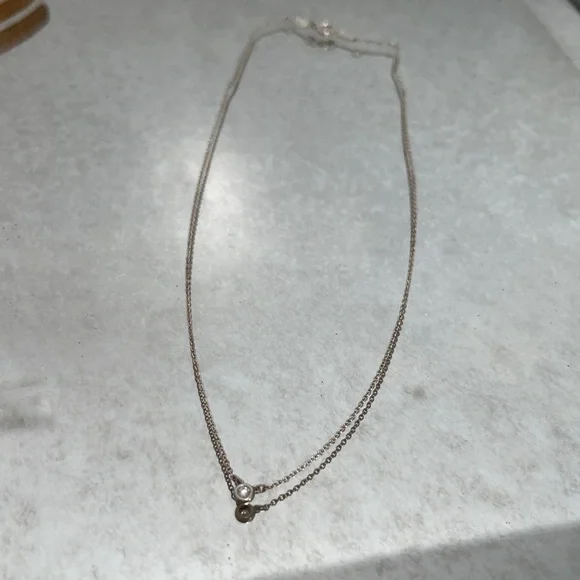 Tiffany 925 diamond necklace by elsa peretti - Picture 4 of 8